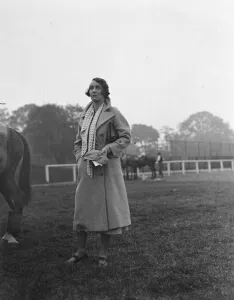 Ranelagh farm polo club. Flamingo versus Etceteras Lady Mary Herbert 4 June 1932