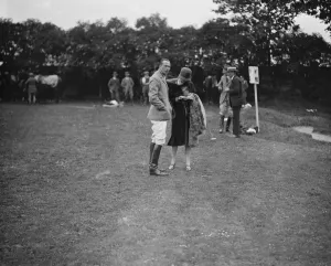 Ranelagh - Lords versus 10th Hussars. The Duke of Gloucester. 17 June 1928