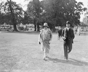 Ranelagh Polo club - ( Jumping Competition Day ) Earl and Countess Lindsay 7