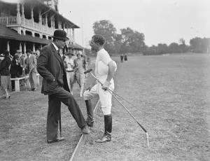 Ranelagh Polo club - Navy versus Air Force Match Air Marshal Sir Hugh, Trenchard