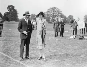 Ranelagh Polo club - Navy versus Air Force Match The Duke of Peneranda and Lady