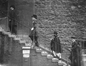 Ras Tafari at the Tower of London. 8 July 1924