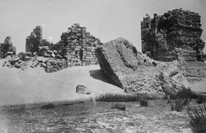 Remarkable discoveries in Tripolitania Walls of the 17 year old Roman imperial Palace