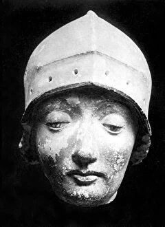 Paranormal Collection: Reputed portrait of Joan of arc, from the original, formerly in the Church of St