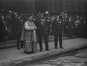 Requiem mass at Westminster a Cathedral for policemen who fell in the war