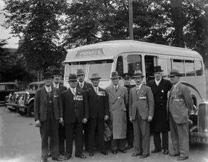 The Reserves 2 West Kent Regiment leave for Shorncliffe. 26 May 1937