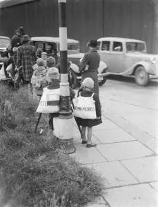 In response to the dangers of war the British government launched a scheme to evacuate