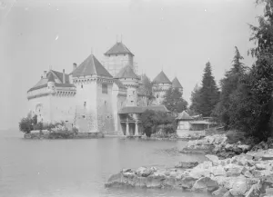 Restoring The Famous Chillon Castle, on the banks of Lake Geneva in Switzerland