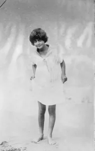 A right Royal holiday. Princess Maria of Italy, the 9 year old daughter of the King
