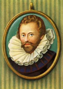 Personality Prints: Robert Devereux, Earl of Essex (1567-1601) - after an English miniature from John