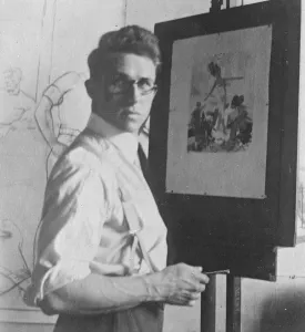 Working Prints: Roberts Austin Winner of British School in Rome Scholarship in engraving 3 June 1922