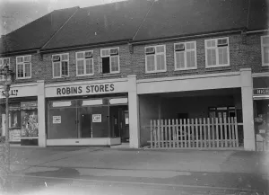 Robins Shop, Marchwiel. 1935
