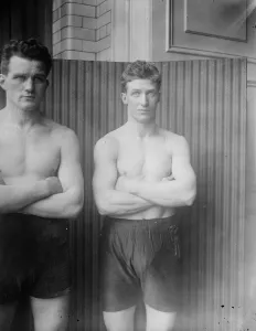 Roland Todd, Middle Weight Champion of Europe. 1 February 1923