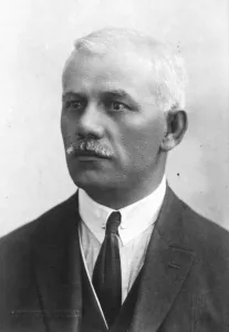 Head And Shoulders Prints: Romanian Ministry M Leapadato, Minister of Arts and Culture 1924