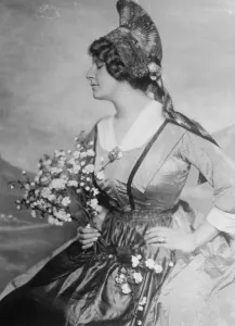 Romanias Fairest Daughter Mlle Marie Majoresceu who is to open competition