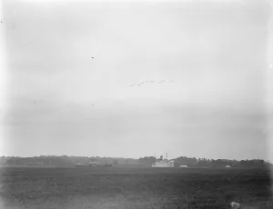 Air And Flying Machine Prints: Royal Air Force pageant at Hendon Bombing planes flying over the enemy raider 28