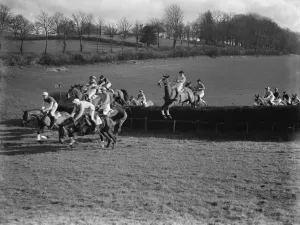 Royal Artillery Point to Point at Green Street Green. 1937