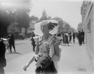 Royal Ascot. One of the fashions seen on the course on Royal Hunt Cup day. 15