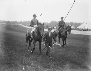 Winner Prints: At Royal Ascot. Knight of the Garter, the Kings horse, winner of the Coventry Stakes