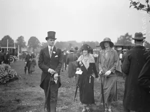 Royal Ascot. Lord Molyneux with Lady Astor. 19 June 1923