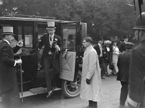 At the Royal Ascot Races Prince Arthur of Connaught