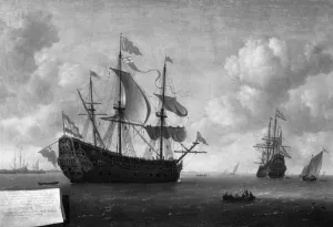 The Royal Charles by Van Diest 1667