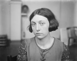 Young Woman Prints: Royal College of Art woman student wins Rome Scholarship. Miss Evelyn Gibbs, formerly