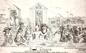 Bathing Prints: Royal Dipping from Hogarth to Cruikshank Social change in Graphic Satire