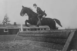 A royal gentleman jockey Prince Gustav Adolf of Sweden, the eldest son of the Crown