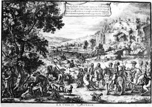 The Royal Hunt, Louis XIV (1638-1715, King from 1643)