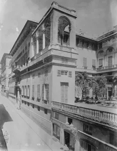 Facade Prints: The Royal Palace of Genoa 22 March 1922