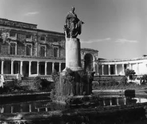 The Royal Palace on the Ionian island of Corfu. Built 1816, it was the former residence