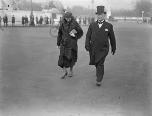Royal party at Buckingham Palace. The King and Queen gave an afternoon party
