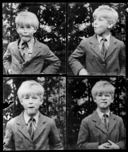 Royal Portrait with a difference shows the young Prince Philip getting his teeth