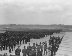 Royal Review at Vincennes Visit of King George V to France