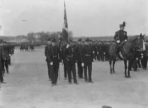 Royal Review at Vincennes Visit of King George V to France