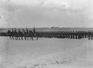 Royal Review at Vincennes Visit of King George V to France