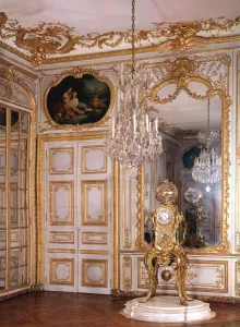 Topography Prints: Royal Romance - Ile de France - Versailles - Salon de la Pendule in Petits - Apartment