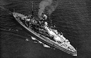 Shipping Collection: The Royal Sovereign class, The Ramillies Battleship April 1939 ?2004 Credit: Topfoto