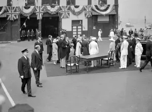 The Royal tour of Canada and the USA by King George VI and Queen Elizabeth, 1939 The King