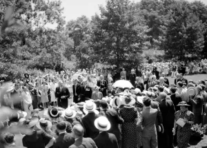 The Royal tour of Canada and the USA by King George VI and Queen Elizabeth, 1939 The King