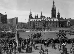 The Royal tour of Canada and the USA by King George VI and Queen Elizabeth