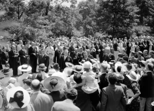 The Royal tour of Canada and the USA by King George VI and Queen Elizabeth, 1939 The King