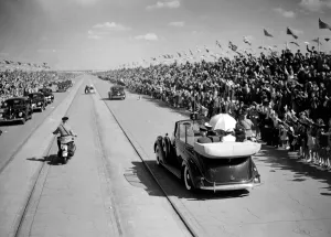 The Royal tour of Canada and the USA by King George VI and Queen Elizabeth, 1939 The King