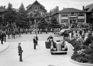 The Royal tour of Canada and the USA by King George VI and Queen Elizabeth, 1939 The King