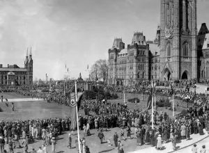 The Royal tour of Canada and the USA by King George VI and Queen Elizabeth