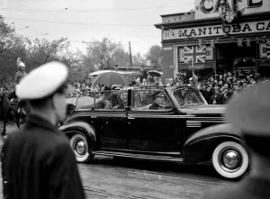 The Royal tour of Canada and the USA by King George VI and Queen Elizabeth, 1939 The King