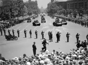 The Royal tour of Canada and the USA by King George VI and Queen Elizabeth, 1939 The King