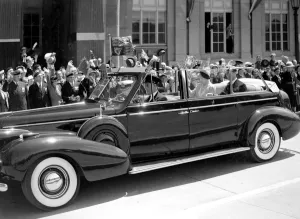 The Royal tour of Canada and the USA by King George VI and Queen Elizabeth, 1939 The King