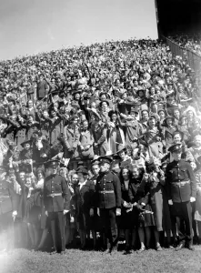 The Royal tour of Canada and the USA by King George VI and Queen Elizabeth in 1939